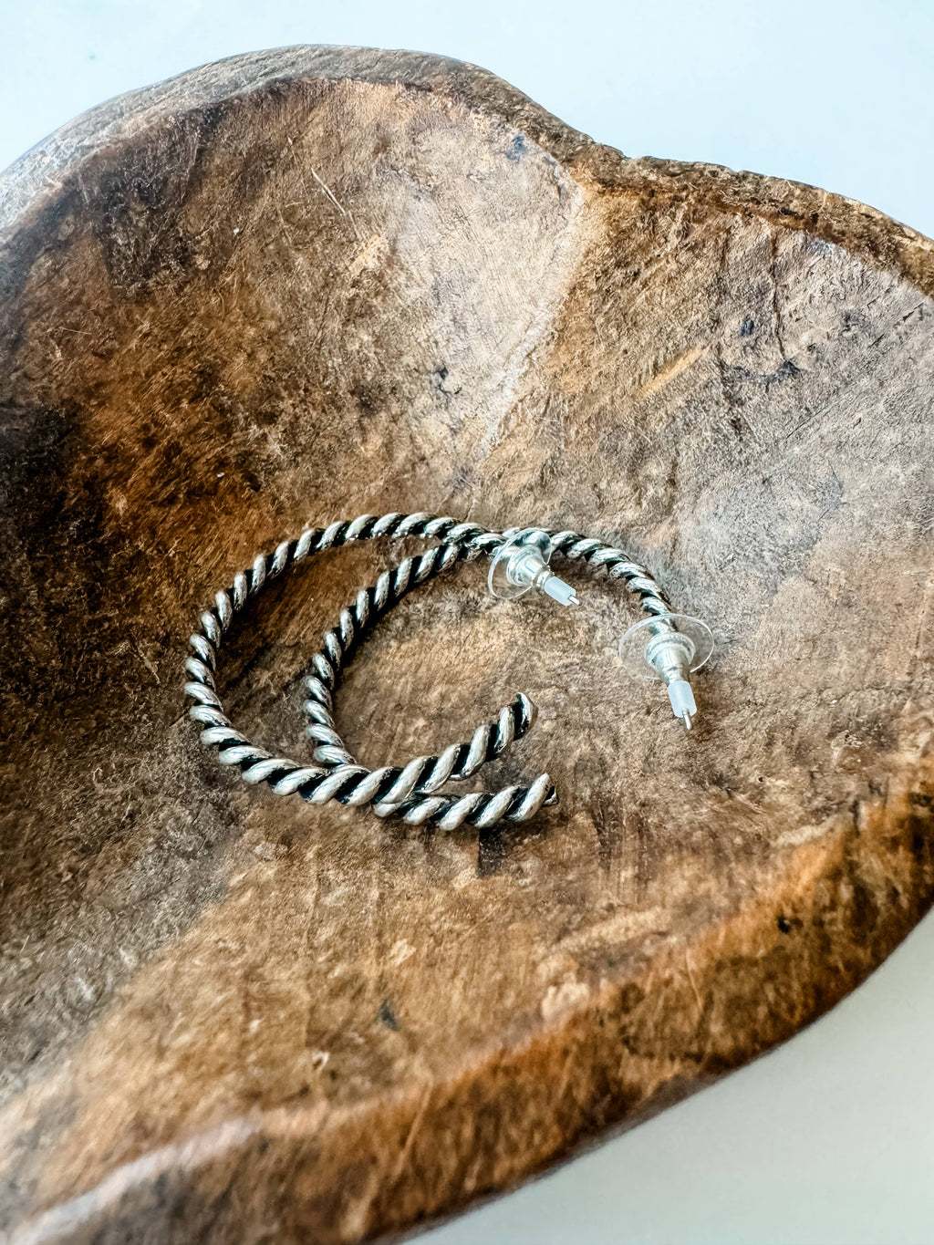 Rope Hoop Earrings