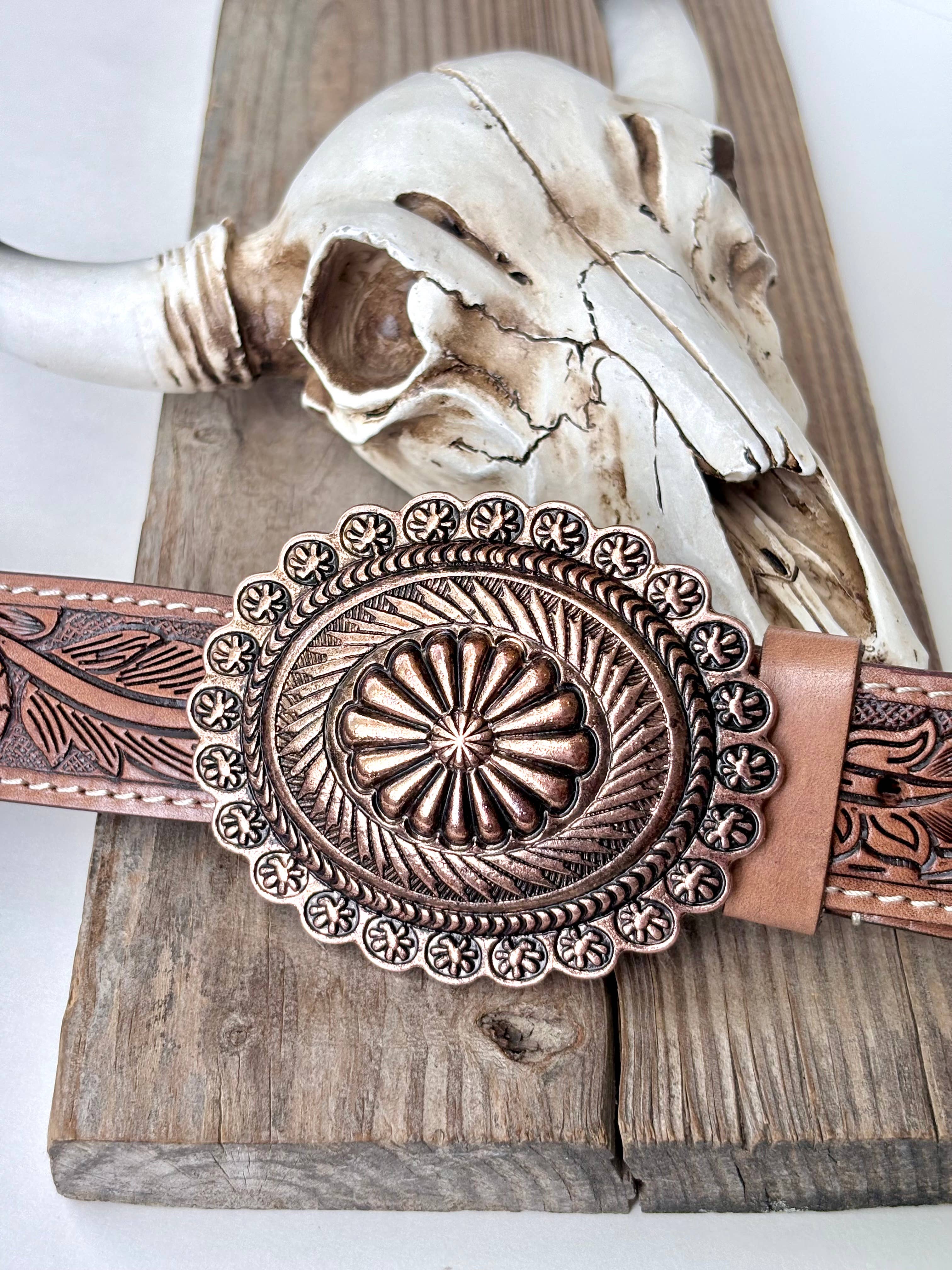 Concho Belt Buckle