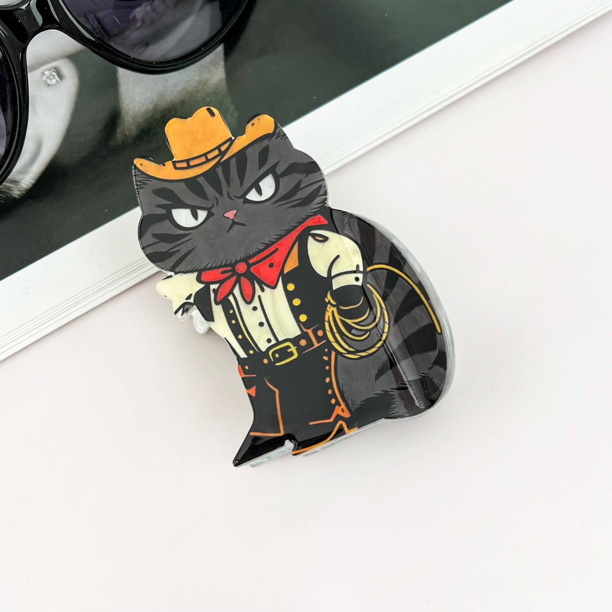 Cowboy Cat Clip