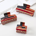 Vintage Flag Claw Clip