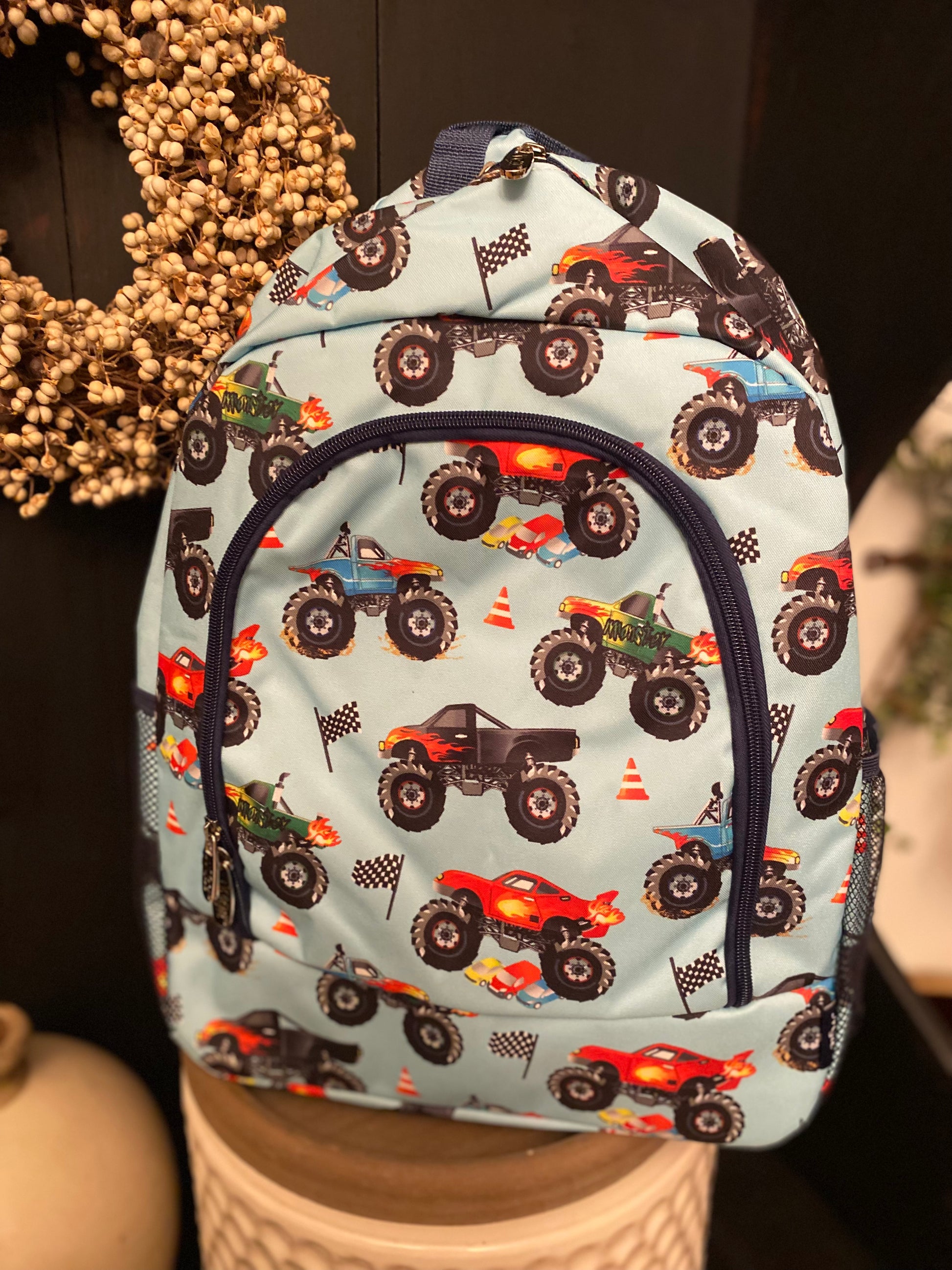 Monster hotsell truck bookbag